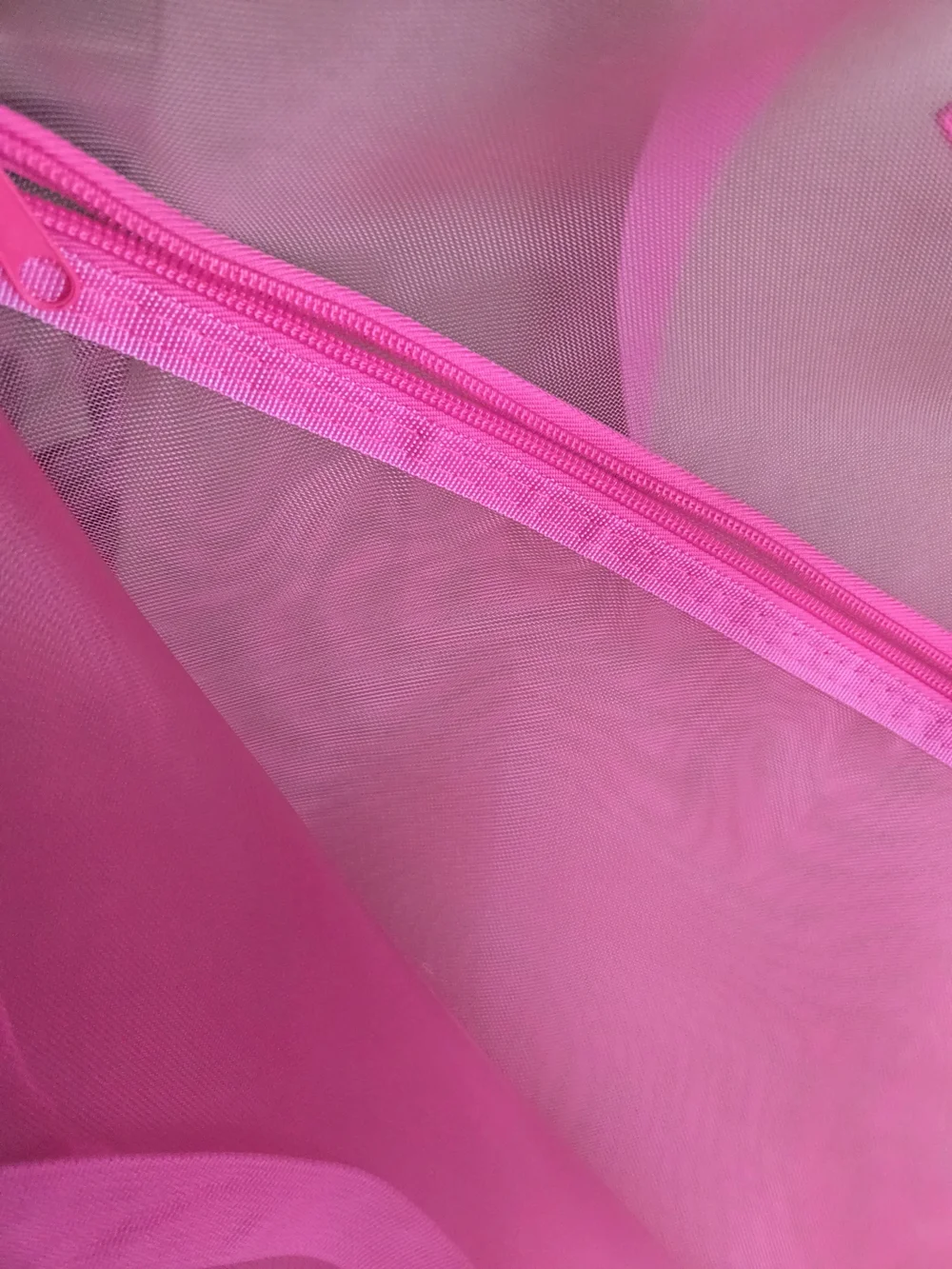 Starlight Pink Mesh Tote Bag